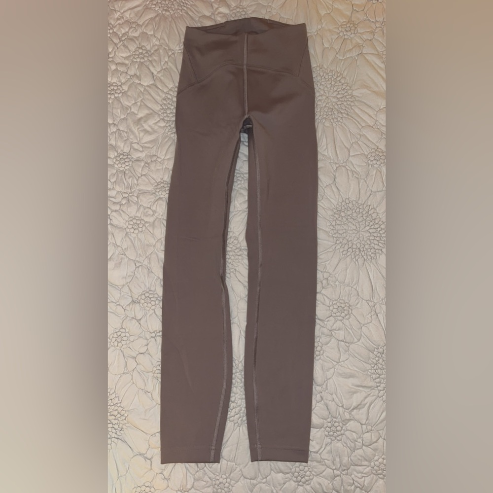 Lululemon Leggings, Purple Mauve Color, 25”